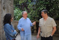Lodovico with Annalisa and Gianni