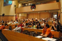 Lodovico in the lecture hall