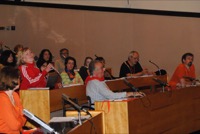Lodovico in the lecture hall
