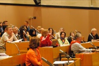 Lodovico in the lecture hall