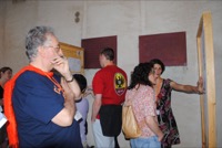 Lodovico watching posters