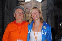 Lodovico with a student