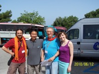 Lodovico, Fabio and some students