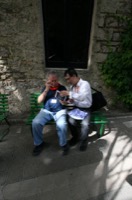 Lodovico in San Rocco courtyard